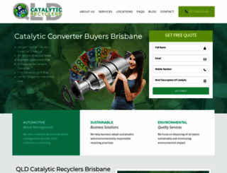 qldcatalyticrecyclers.com.au screenshot