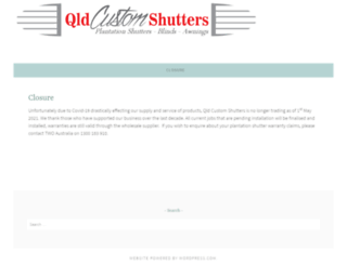 qldcustomshutters.com.au screenshot