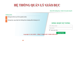 qlgd.thaibinh.gov.vn screenshot