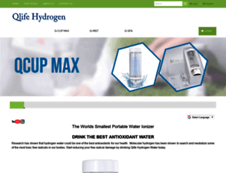 qlifehydrogen.com screenshot