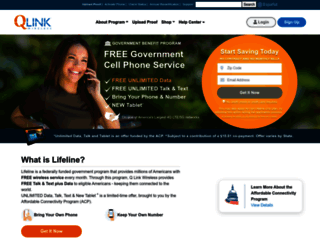 qlink.com screenshot
