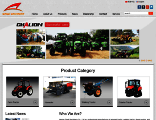 qln-tractor.com screenshot