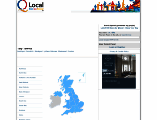 qlocal.co.uk screenshot