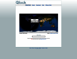 qlock.com screenshot