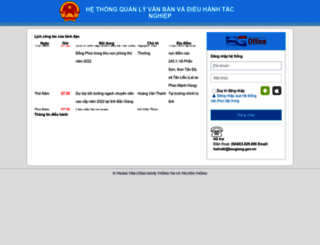 qlvbyd.bacgiang.gov.vn screenshot