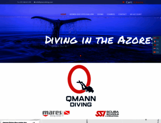 qmanndiving.com screenshot