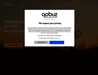 qobuz.com screenshot