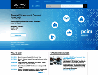 qorvo.com screenshot