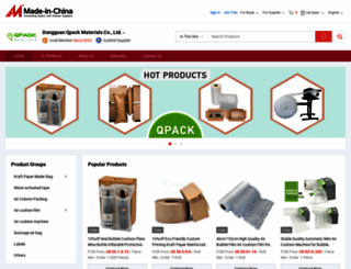 qpacking.en.made-in-china.com screenshot