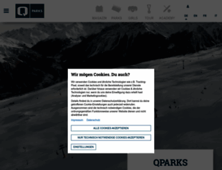 qparks.com screenshot