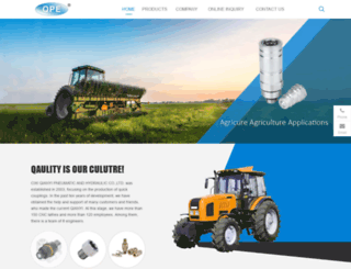 qpefittings.com screenshot