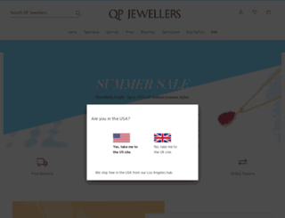 qpjewellers.co.uk screenshot
