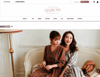 qqbowshop.com.tw screenshot