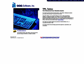 qqqsoftware.com screenshot