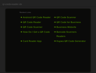 qr-code-reader.de screenshot