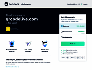 qrcodelive.com screenshot