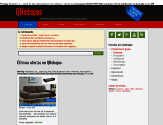 qrebajas.com screenshot