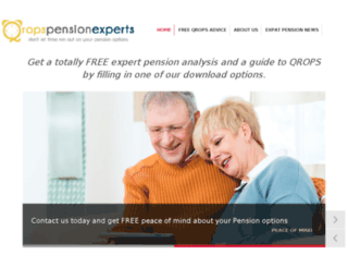 qropspensionexperts.com screenshot