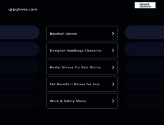 qrpgloves.com screenshot
