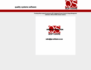 qs-software.co.za screenshot