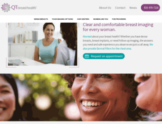 qtbreasthealth.com screenshot