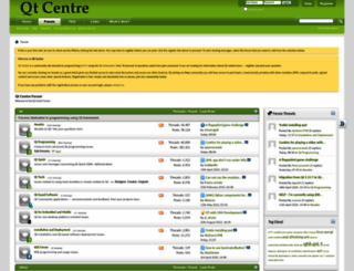 qtcentre.org screenshot