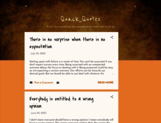 quackquotes.blogspot.com screenshot