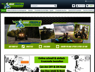 quad-teile24.de screenshot