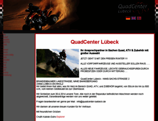 quadcenter-luebeck.de screenshot