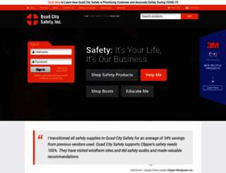 quadcitysafety.com screenshot