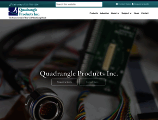 quadrangleproducts.com screenshot