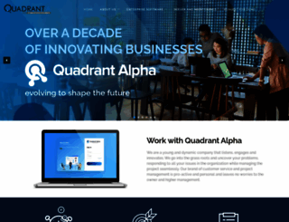 quadrantalpha.com screenshot