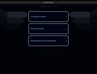 quadraturderreise.de screenshot