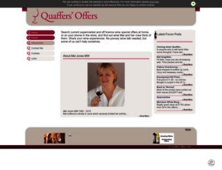 quaffersoffers.co.uk screenshot