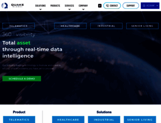 quakeglobal.com screenshot