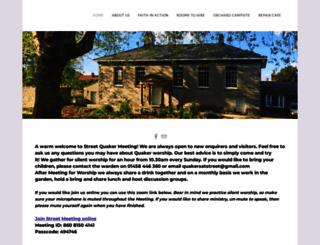 quakersatstreet.org.uk screenshot