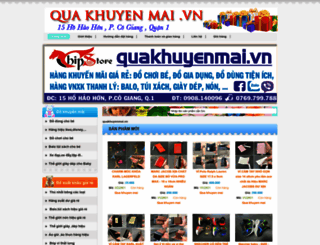 quakhuyenmai.vn screenshot