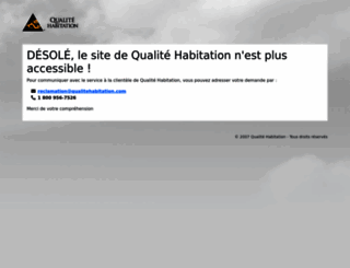 qualitehabitation.com screenshot