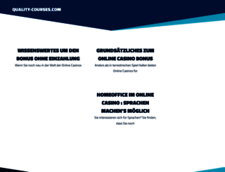 quality-courses.com screenshot