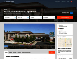 quality-inn-oakwood.getspokanehotels.com screenshot