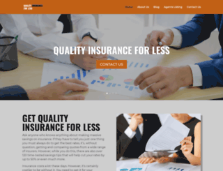 quality-insurance-4-less.com screenshot