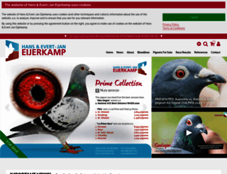 quality-racing-pigeons-for-sale.com screenshot