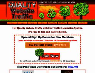 quality-website-traffic.com screenshot