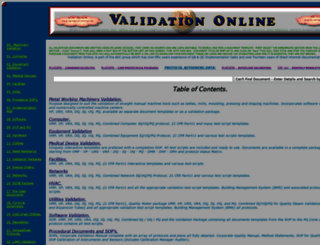 quality.validation-online.net screenshot