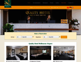 qualityairporthotel.com.au screenshot