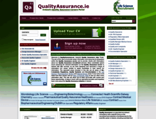 qualityassurance.ie screenshot