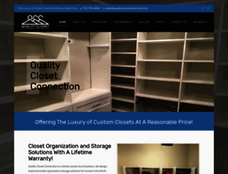 qualityclosetconnection.com screenshot