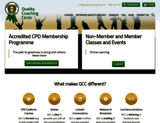 qualitycoachingcircle.com screenshot