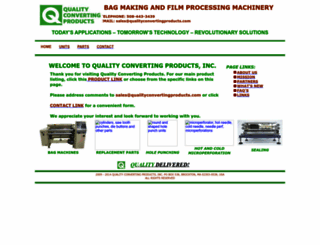 qualityconvertingproducts.com screenshot