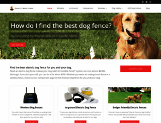 qualitydogfence.com screenshot